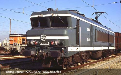 Jouef HJ2426 SNCF Elektr. Lok CC 6543 Maurienne grün Ep.IV DC